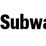 Subway Sans Cond