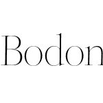 Bodoni Ferrara Banner