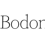 Bodoni Ferrara Origin