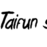 Taifun sans