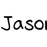 JasonHandwriting