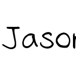 JasonHandwriting