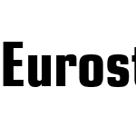 EurostileLTW01-BoldCond