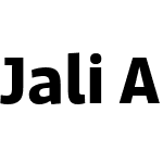 Jali Arabic