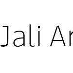 Jali Arabic