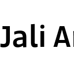 Jali Arabic