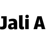 Jali Arabic