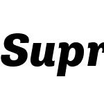 SupriaSansW01-HeavyItalic