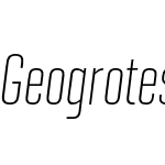 Geogrotesque Sharp