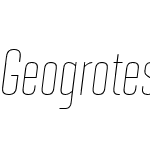 Geogrotesque Sharp