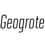 Geogrotesque Sharp