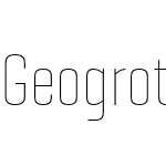 Geogrotesque Sharp