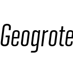 Geogrotesque Sharp