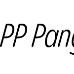 PP Pangram Sans Rounded