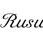 RusulicaScriptAntiqueW00-Rg