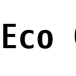 EcoCodingWGL4W01-Bold