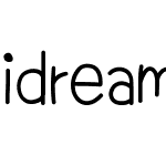 idreammFont2