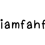 iamfahfont