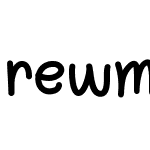 rewmildinmemorybold