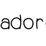 adorefont