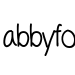 abbyfont