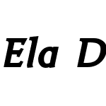 ElaDemiserifW01-ExtraBdItal