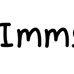 Immsfont