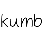 kumbiehandwritingthin