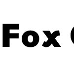 FoxGrotesqueW01-AltBlack