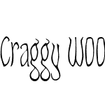 CraggyW00-Condensed