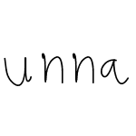 unnamedfont