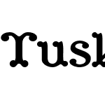 TuskcandyW00-Bold