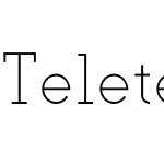 TeletexW00-Light