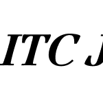 ITCJamilleW01-BlackItalic