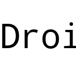 Droid Sans Mono VT