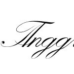 Anggraini font for personal use