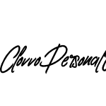 Clovvo Personal Use