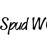 SpudW00-BoldItalic