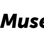 MuseoSansW01-900Italic