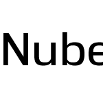 NuberW00-DemiBold