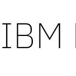 IBM Plex Sans JP