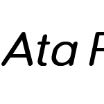 Ata Rounded