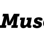MuseoSlabW01-900Italic
