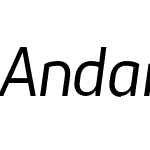 AndanteDisplay-RegularItalic