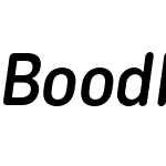 Boodle-DemiBoldObl