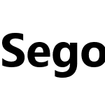 Segoe UI Bold