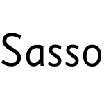 SassoonSansUSW01-Regular