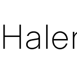 HalenoirCompactText-XLight