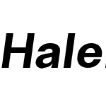 HalenoirText-BoldObl