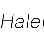 HalenoirText-ExtraLightObl